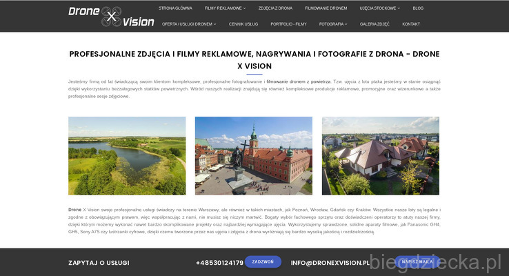 Drone X Vision Marcin Woźniak