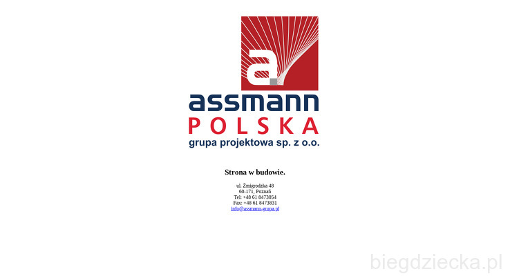 ASSMANN POLSKA GRUPA PROJEKTOWA SP Z O O