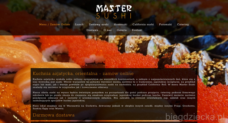 Master Sushi Bartosz Radziwiłłów
