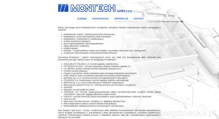 MONTECH SP Z O O